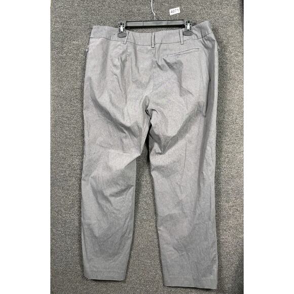 Lane Bryant Tapered Leg Dress Pants Womens Size 18 Gray High Rise Stretch - Picture 2 of 7